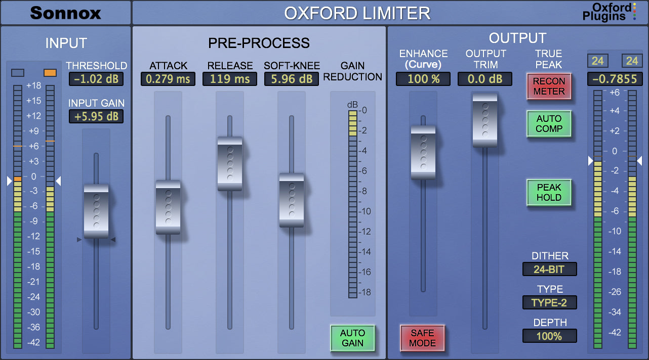 Sonnox Oxford Limiter