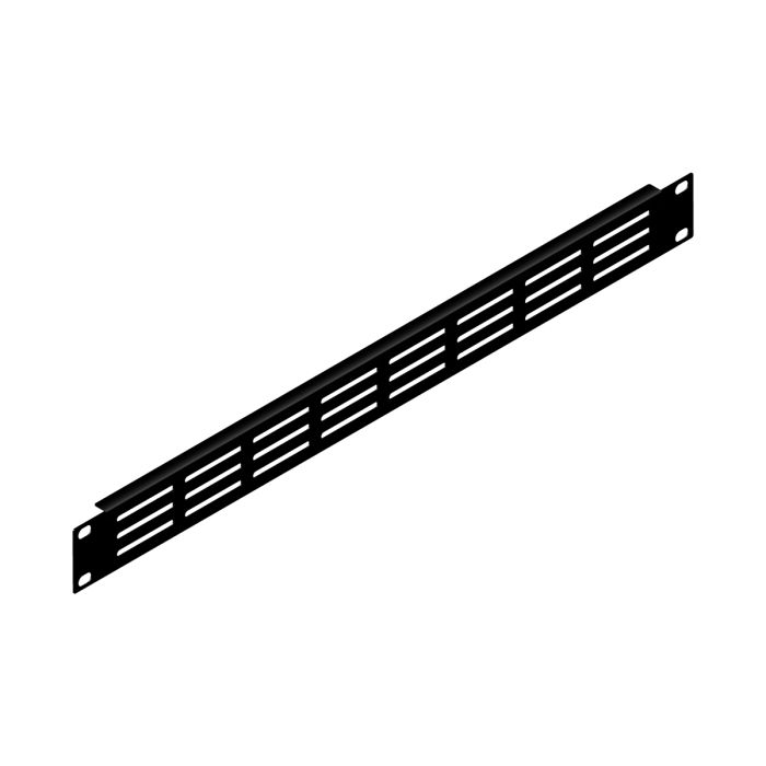 Penn Elcom R1279 1U vented rack panel for 19-inch studio and server racks
