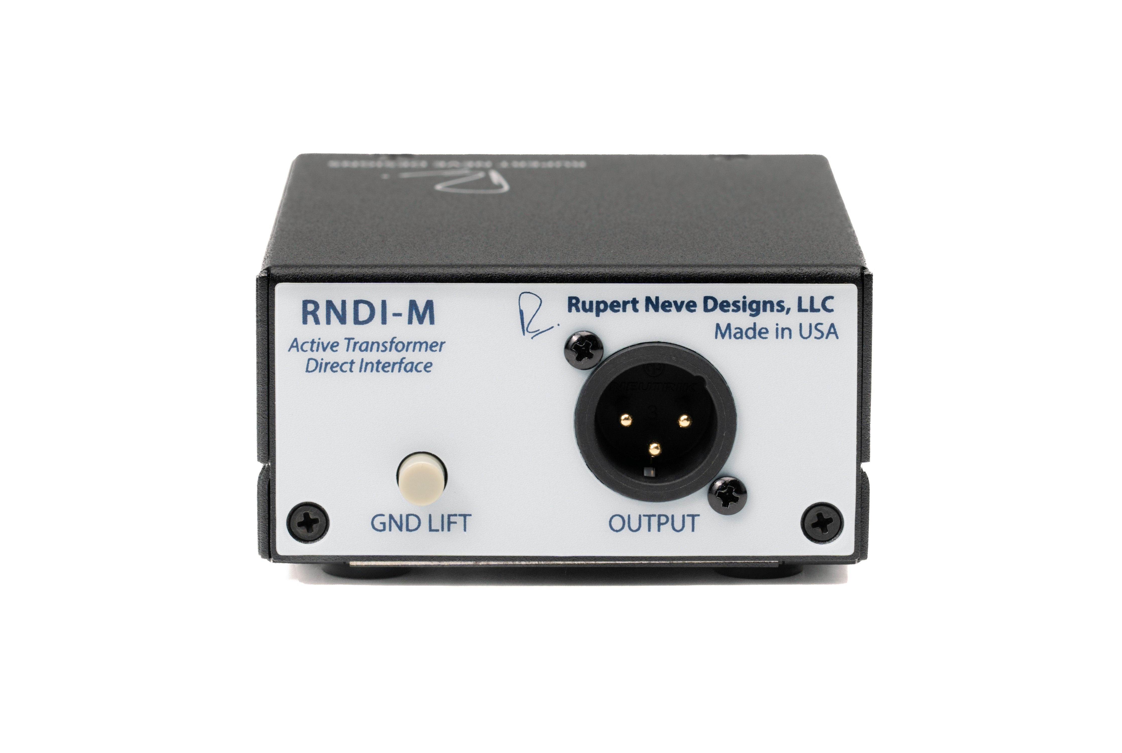 美品 Rupert Neve Designs RNDI-M #29 The RNDI-M Active Transformer Direct Interface — Rupert Neve Designs
