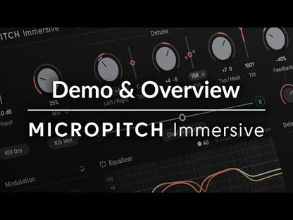 Eventide MicroPitch Immersive