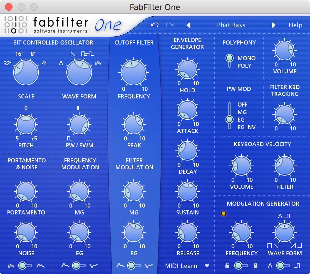 FabFilter One - Arda Suppliers