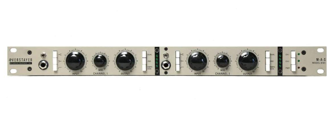 希少　OVERSTAYER M-A-S MODEL8101 Overstayer M-A-S Model 8101 Stereo Harmonic Shaper | Reverb España