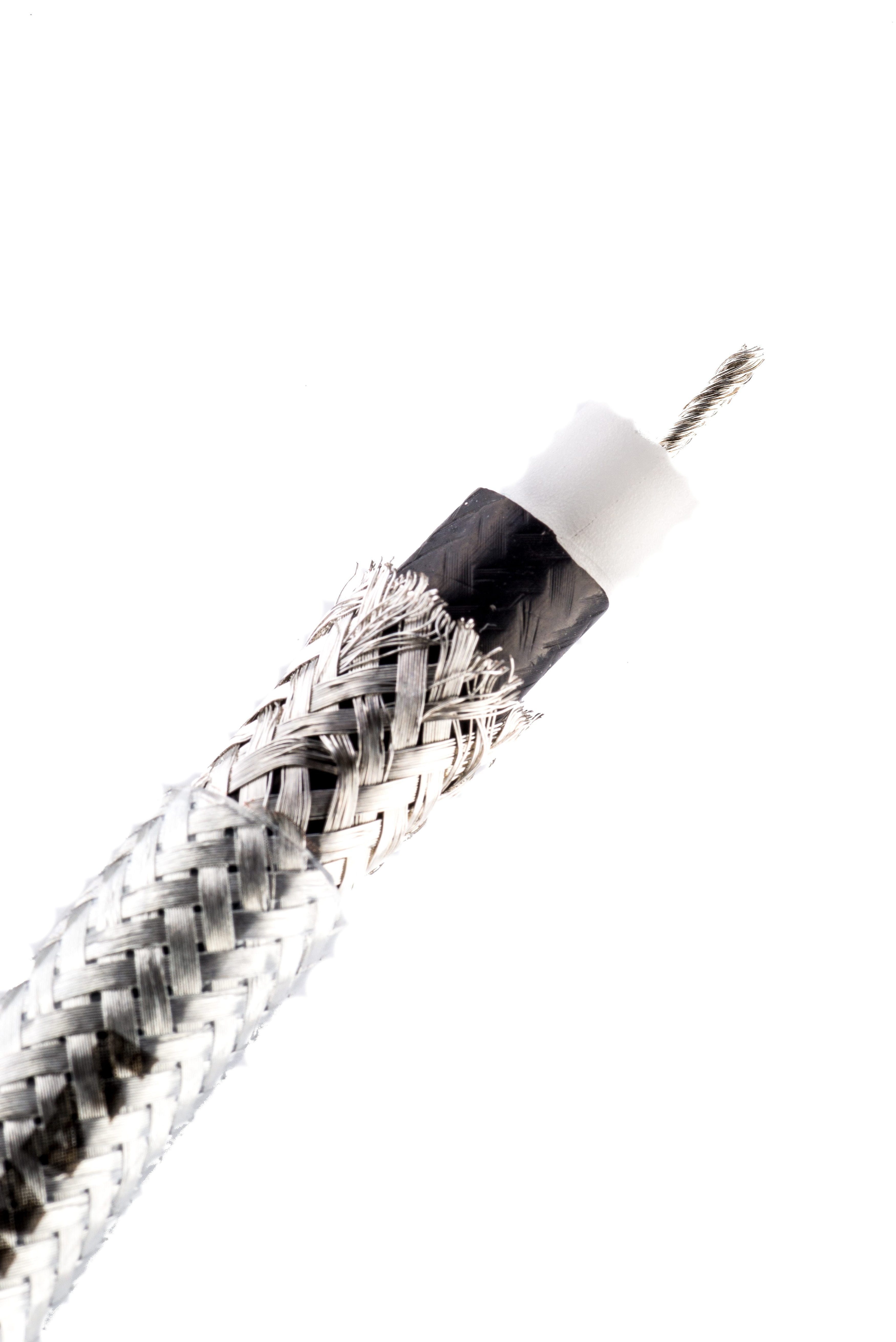 Van Damme Silver Series / Flat-Cap 90 5m S/S A Pair (2) Van Damme Silver Series Lo-Cap 55pF Interconnect cables (2  cables) - RCA Plugs - 0.5 metre